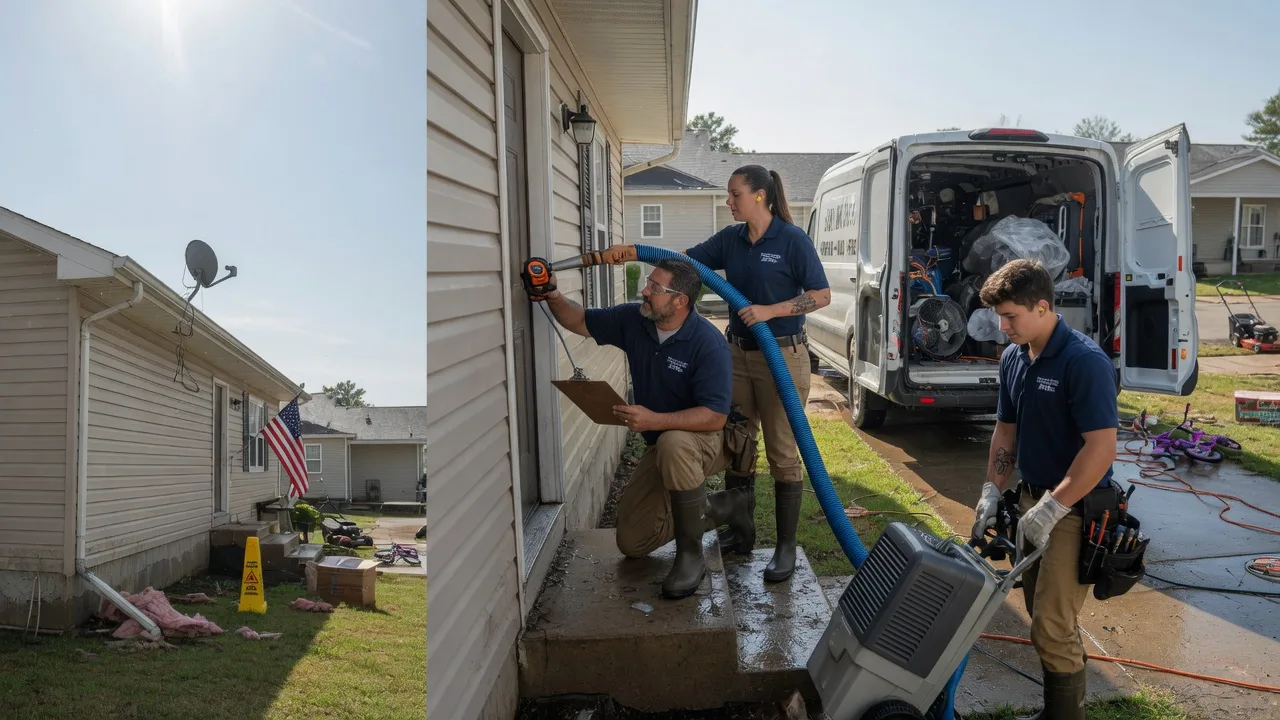 Ceiling Water Damage Restoration in Dixon, NE near me